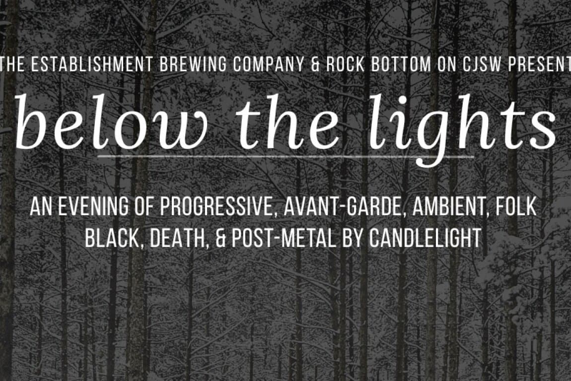 Poster for Below The Lights - An Evening of Progressive Metal By Candlelight