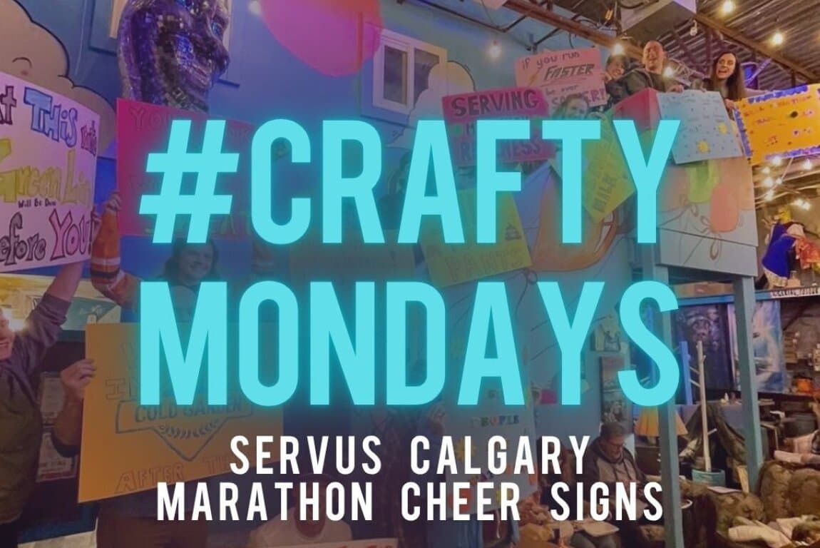Poster for Crafty Monday: Cold Patrol Cheer Signs