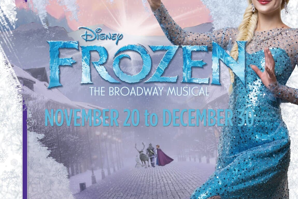 Poster for Disney's Frozen The Broadway Musical