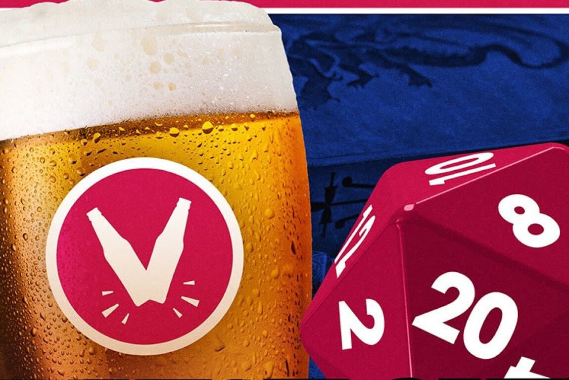 Poster for Dungeons & Dragons at Village Brewery