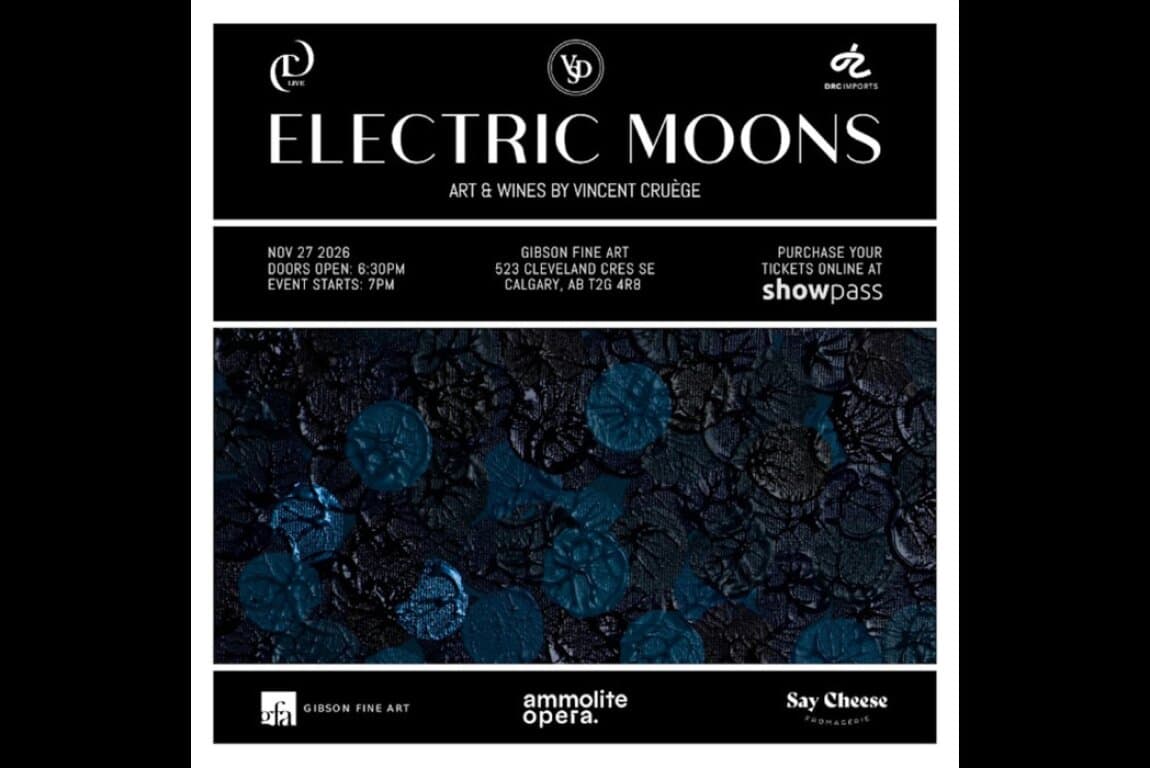 Poster for Electric Moons Calgary