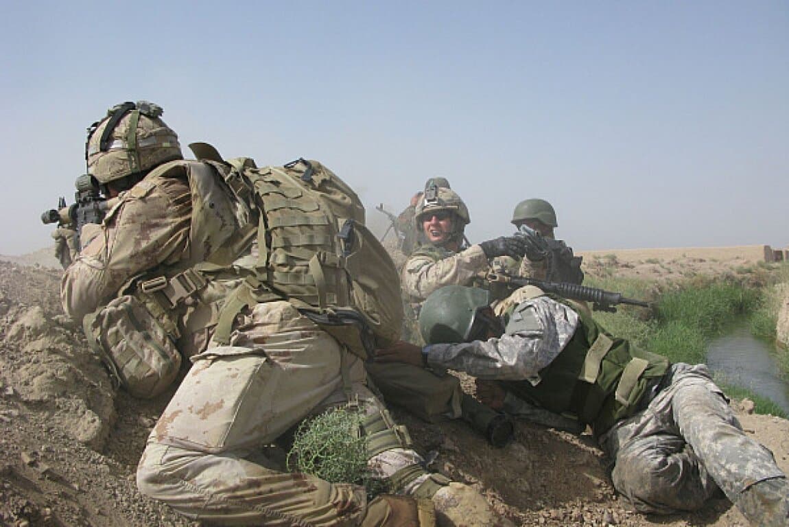 Poster for Film Screening Deployed: Canadian Army Reservists Overseas