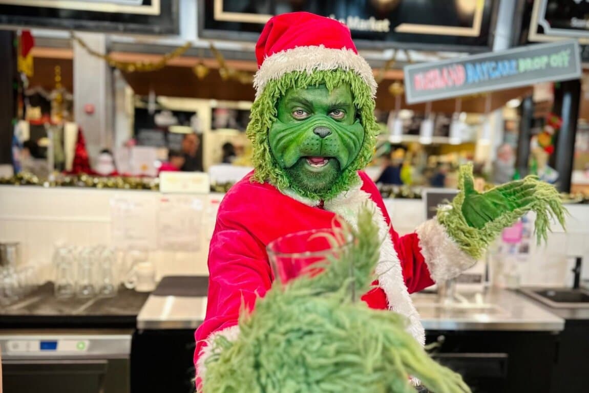 Grinchmas at the Calgary Farmers' Market (WEST) at Calgary