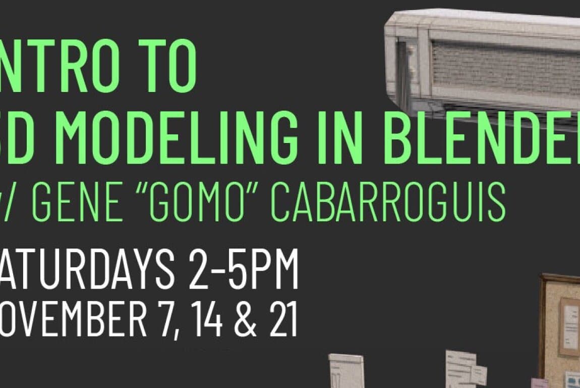 Intro to 3D Modeling in Blender at Calgary