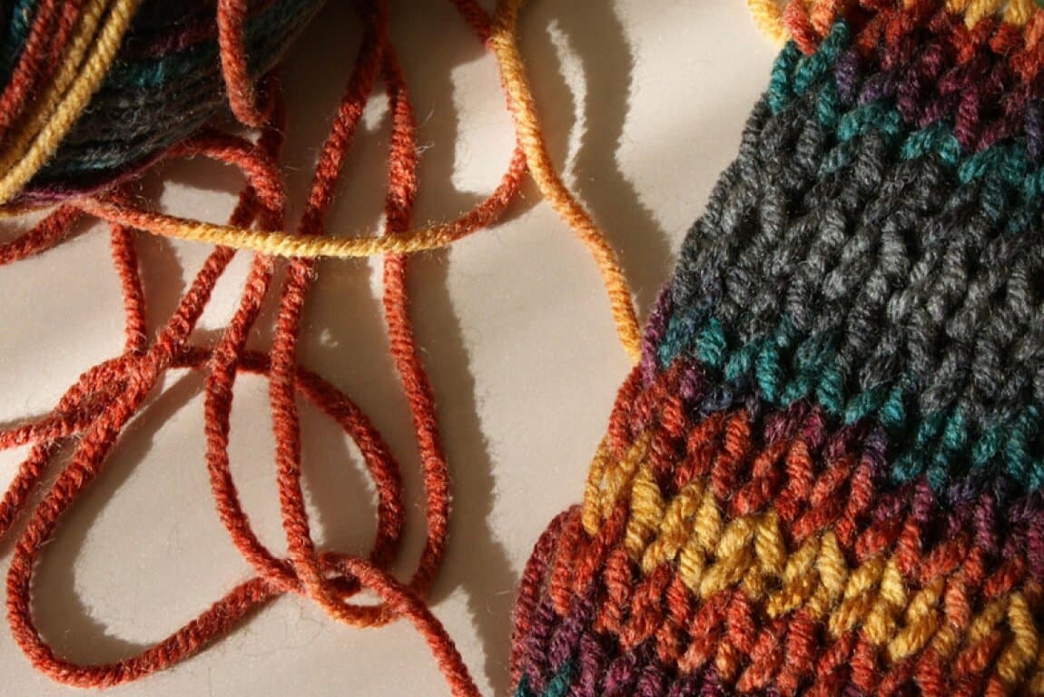 Knitting for Beginners w/ Tigist and Meklit at Calgary
