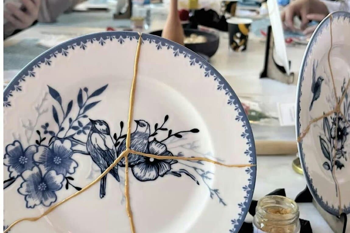 Modern Kintsugi Workshop at Calgary
