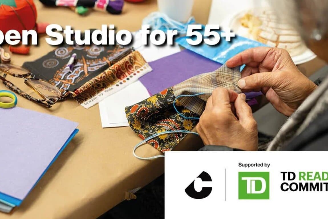 November | Open Studio for 55+ at Contemporary Calgary
