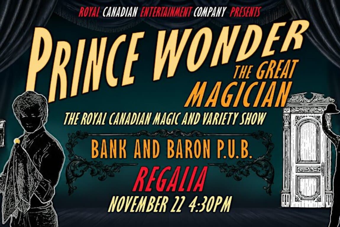Poster for REGALIA: A Magic & Variety Show