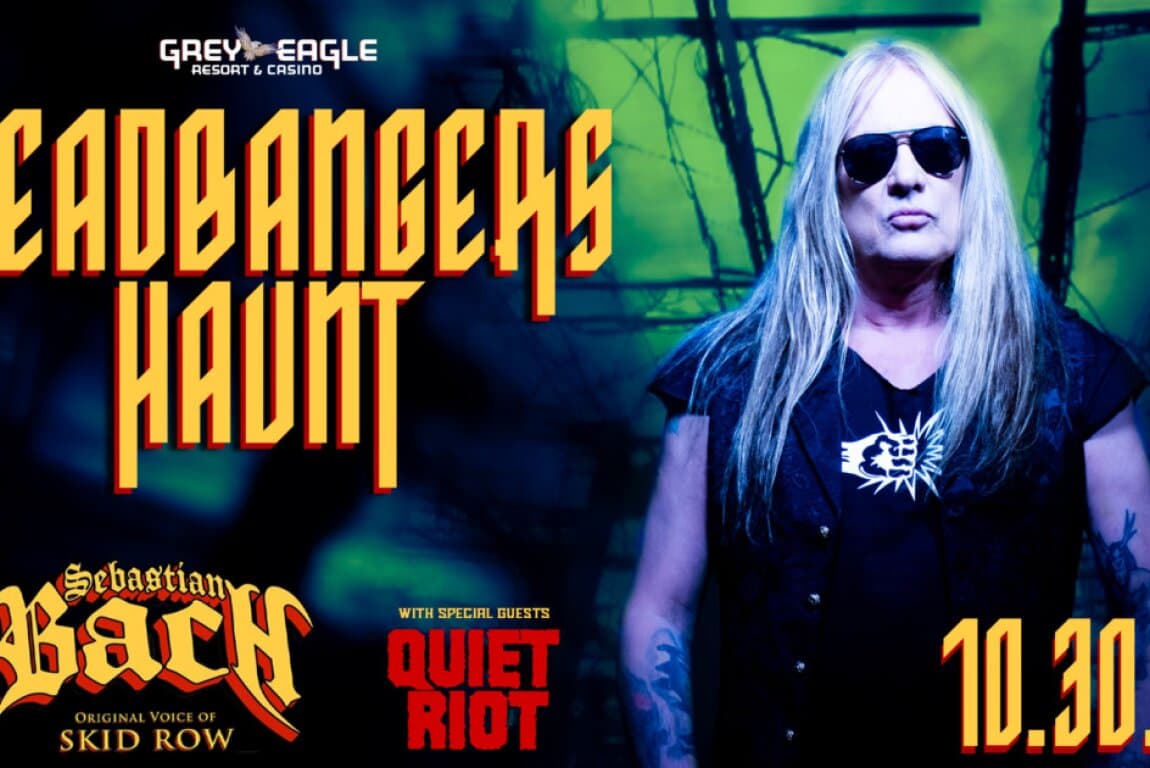 Poster for Sebastian Bach & Quiet Riot: The Headbangers Haunt