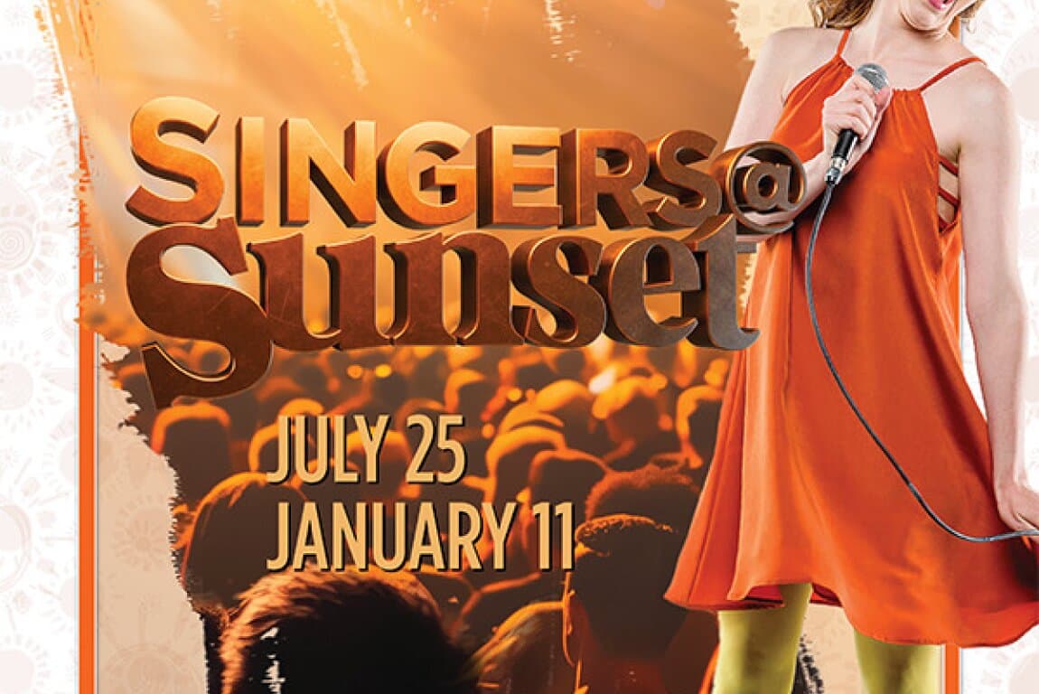 Poster for Singers @ Sunset