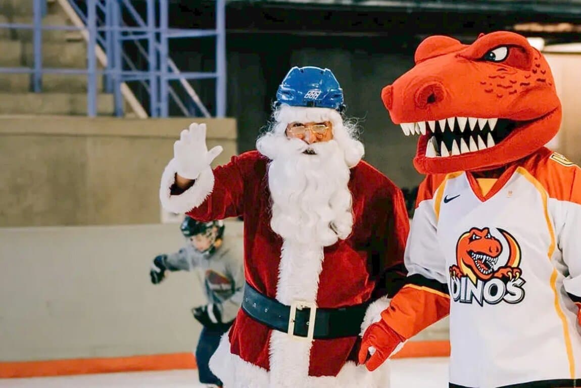 Skate with Santa and Holiday Market at Calgary