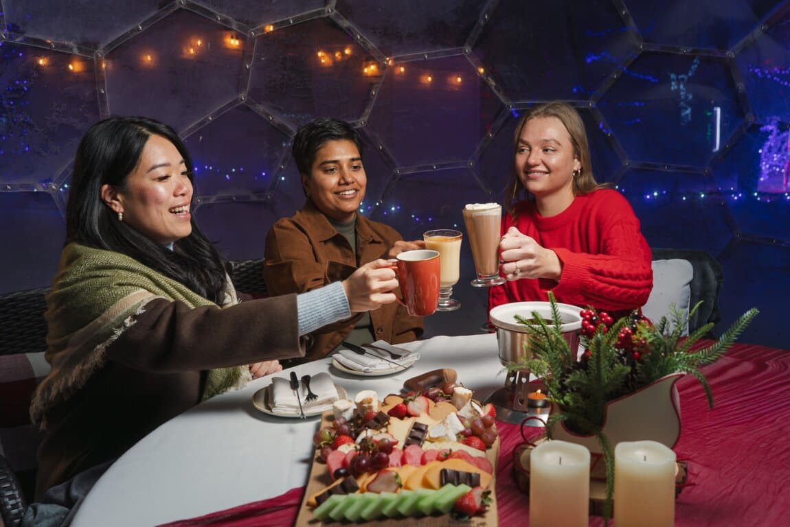 Poster for Snow Globes Dining Experience