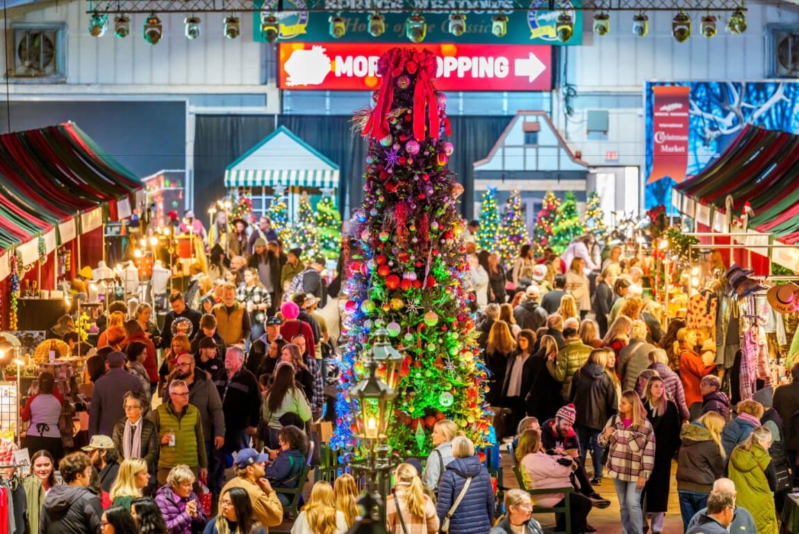 Poster for Spruce Meadows International Christmas Market