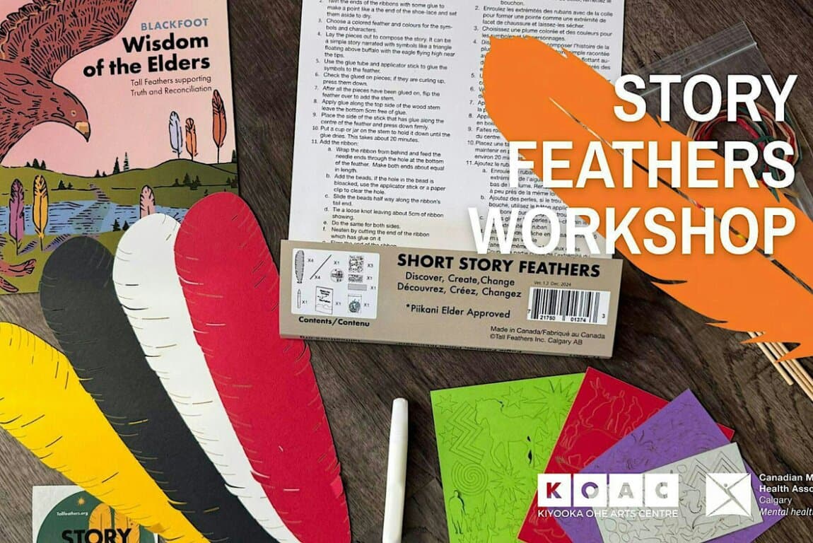 Story Feathers Workshop at Calgary