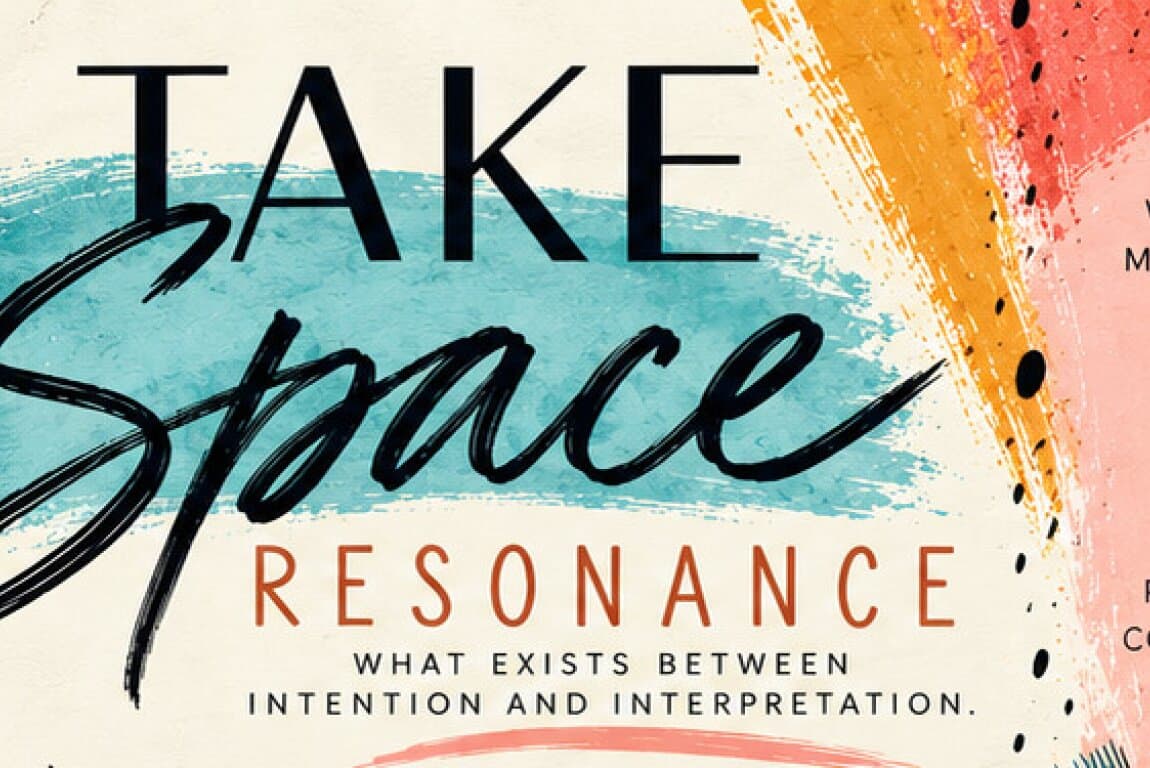 Take Space: Resonance. A Guided Creative Experience at Calgary