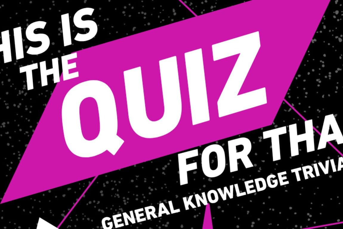 Poster for This Is The Quiz For That - General Knowledge Trivia