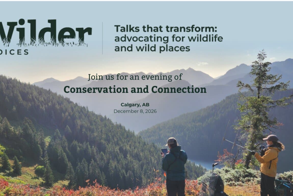 Poster for Wilder Voices Calgary