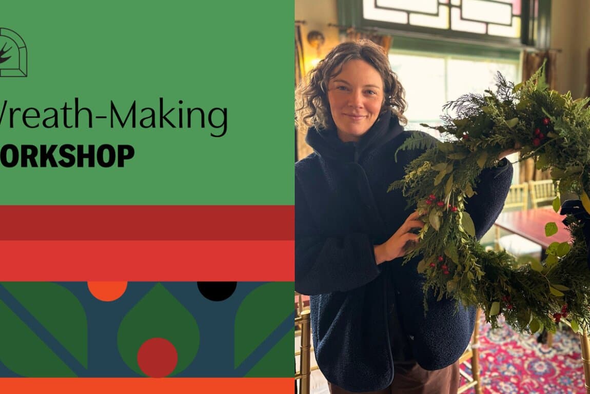 Wreath Making Workshop at Lougheed House at Lougheed House National & Provincial Historic Site