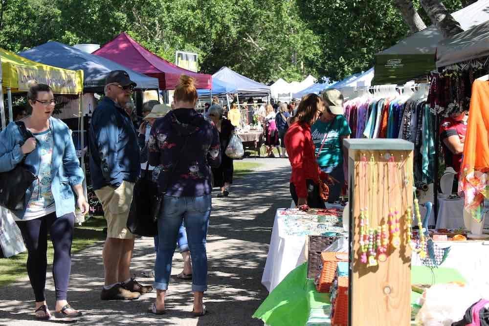 SpectatorsCochrane Farmers Market in Cochrane